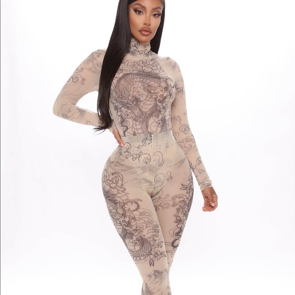 Mesh Legging Set/Large